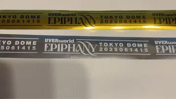 UVERworld 도쿄돔 금은 테이프 은 테이프 2개 세트