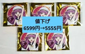 Summer Pockets 사마포케 도넛 캔뱃지 가토 우미 5종 세트