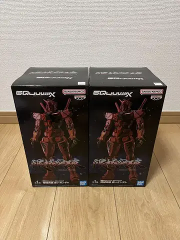 기동전사 건담 GQuuuuuuX 겐케이 돌파 빨간색 건담 피규어 2개
