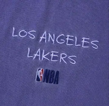 NBA Los Angeles Lakers 티셔츠 퍼플