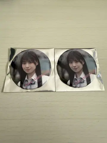 사쿠라자카46 마츠모토 카즈코 캔뱃지 2개