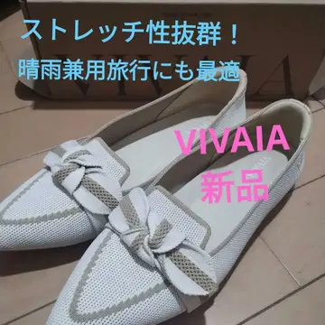 VIVIA 리본 포함 플랫 슈즈
