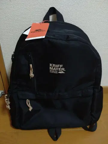 백팩 클리프 메이어 럭색 KRIFF MAYER 미사용 블랙