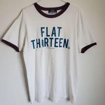 FLATTHIRTEEN 티셔츠 XL 화이트
