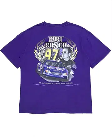 Kurt Busch NASCAR Racing 드라이버 티셔츠