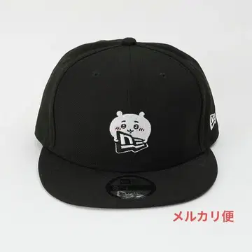 치이카와 (먼작귀) NEW ERA 9FIFTY FLAG 캡 블랙 뉴에라