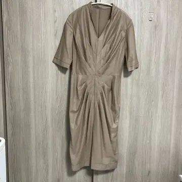 NOVESPAZIO 모카 그레이지 미용 라인 원피스 34,000엔 M