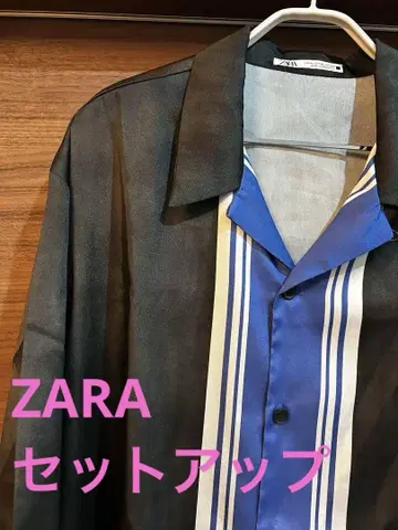 셋업 자라 오픈 카라 셔츠