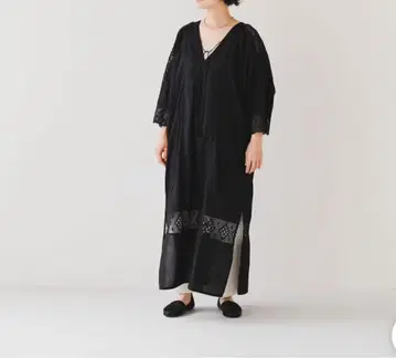 누키테파 레이스 쿠르타 원피스
