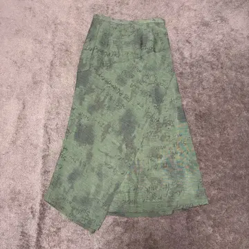 00's 빈티지 타이트 스커트 아카이브 그런지 요지야마모토 펑크