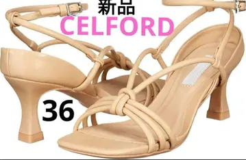 CELFORD 22.5cm 노트 디자인 샌들 새상품 36 셀포드