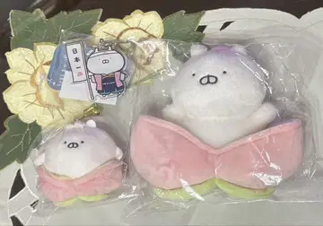 봉제 인형 우사마루 옛날 이야기 일본 키링 모모타로마루 복숭아