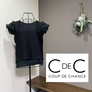 COUP DE CHANCE 쿠 드 샹스 반팔 티셔츠 블라우스