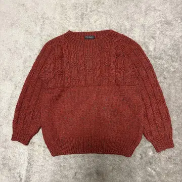 00's 빈티지 크루넥 스웨터 아카이브 그런지 y2k