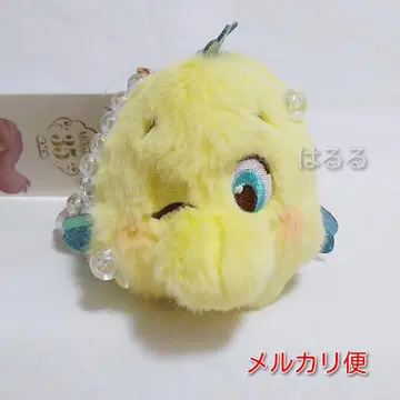 플랜더 봉제 인형 키링 인어공주 디즈니 아리엘
