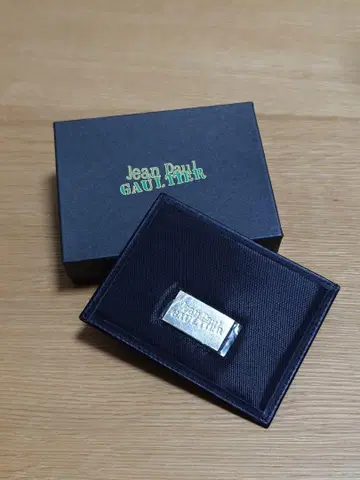 장 폴 고티에 패스 케이스 교통카드 지갑 미사용 새상품