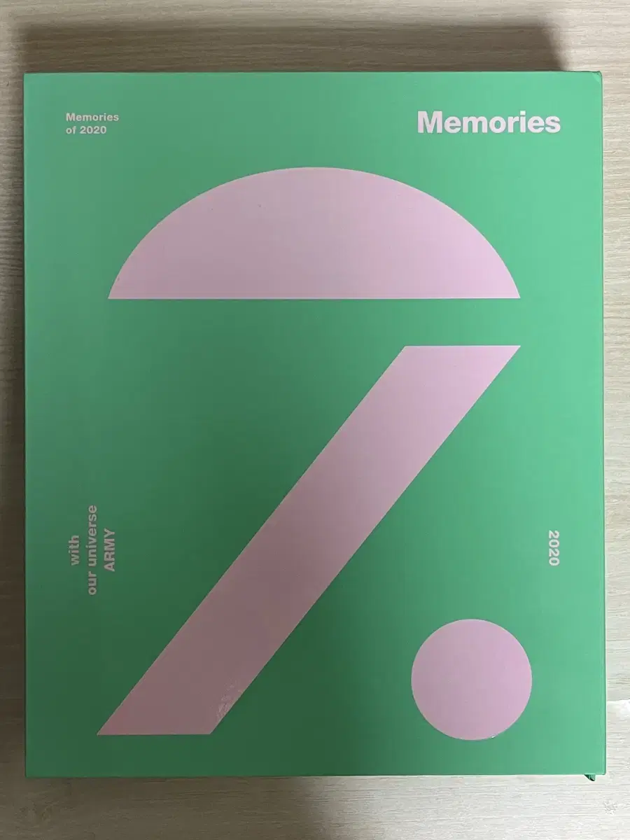 방탄소년단 2020 메모리즈 디비디 (포카포함)