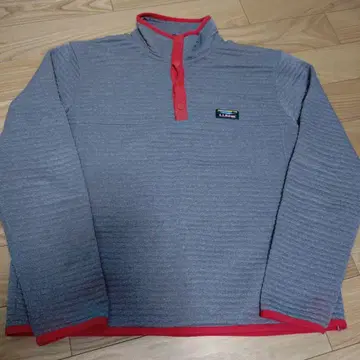 LLBean 하프 지퍼 트레이닝복 그레이