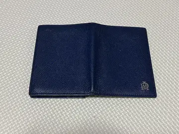 던힐 풀햄 명함지갑 카드 케이스 네이비