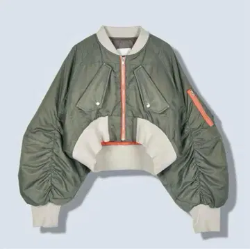 OMMO 볼륨 슬리브 숏 MA-1