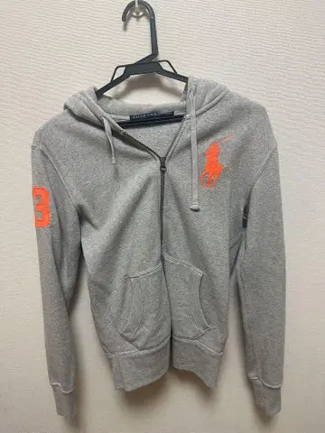 Ralph Lauren 그레이 후드 후드티 XS
