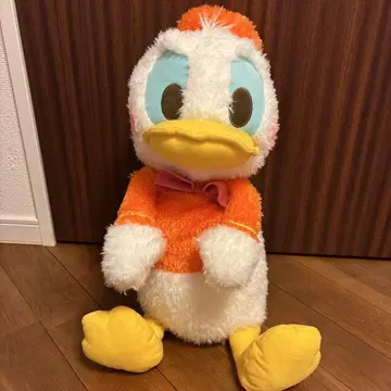 도널드 덕 봉제 인형 약 30cm 모자 포함