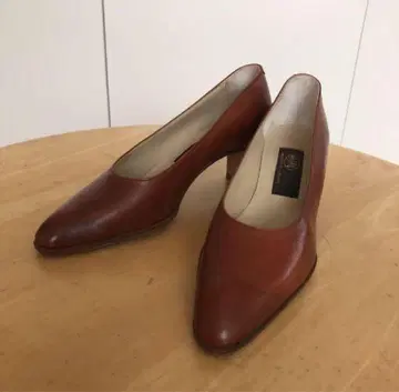 스톨만 테라시 브라운 펌프스 23cm 스틸레토 하이힐
