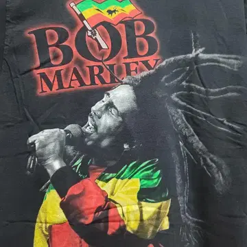 밥 말리 BOBMARLEY 레게 ZION ROOTSWEAR 티셔츠