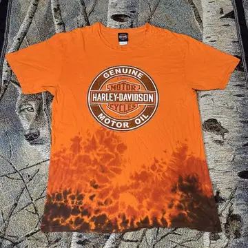 HARLEY-DAVIDSON 티셔츠 양면 프린트 파이어 멕시코제