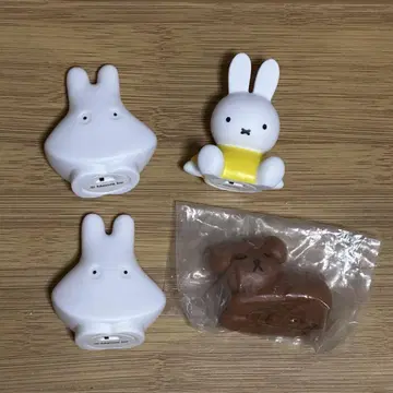가챠 미피 귀여운 마스코트 라이트 4개 세트