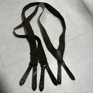 빈티지 밀리터리 서스펜더 120cm