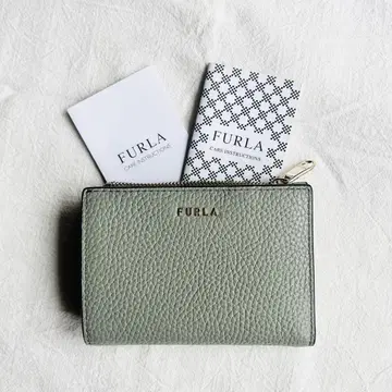 FURLA 훌라 투어 폴딩 지갑 바이컬러