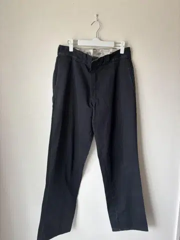 디키즈 874 오리지널 핏 블랙 치노 팬츠