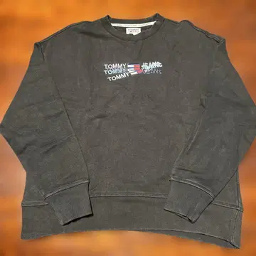 TOMMY JEANS 블랙 트레이닝복 M