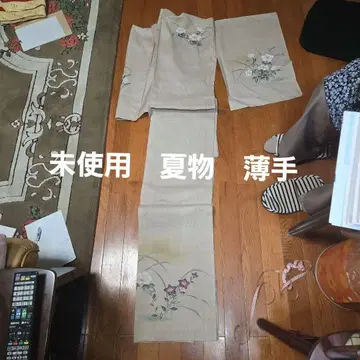 미사용 기모노 여름용 얇은 소재