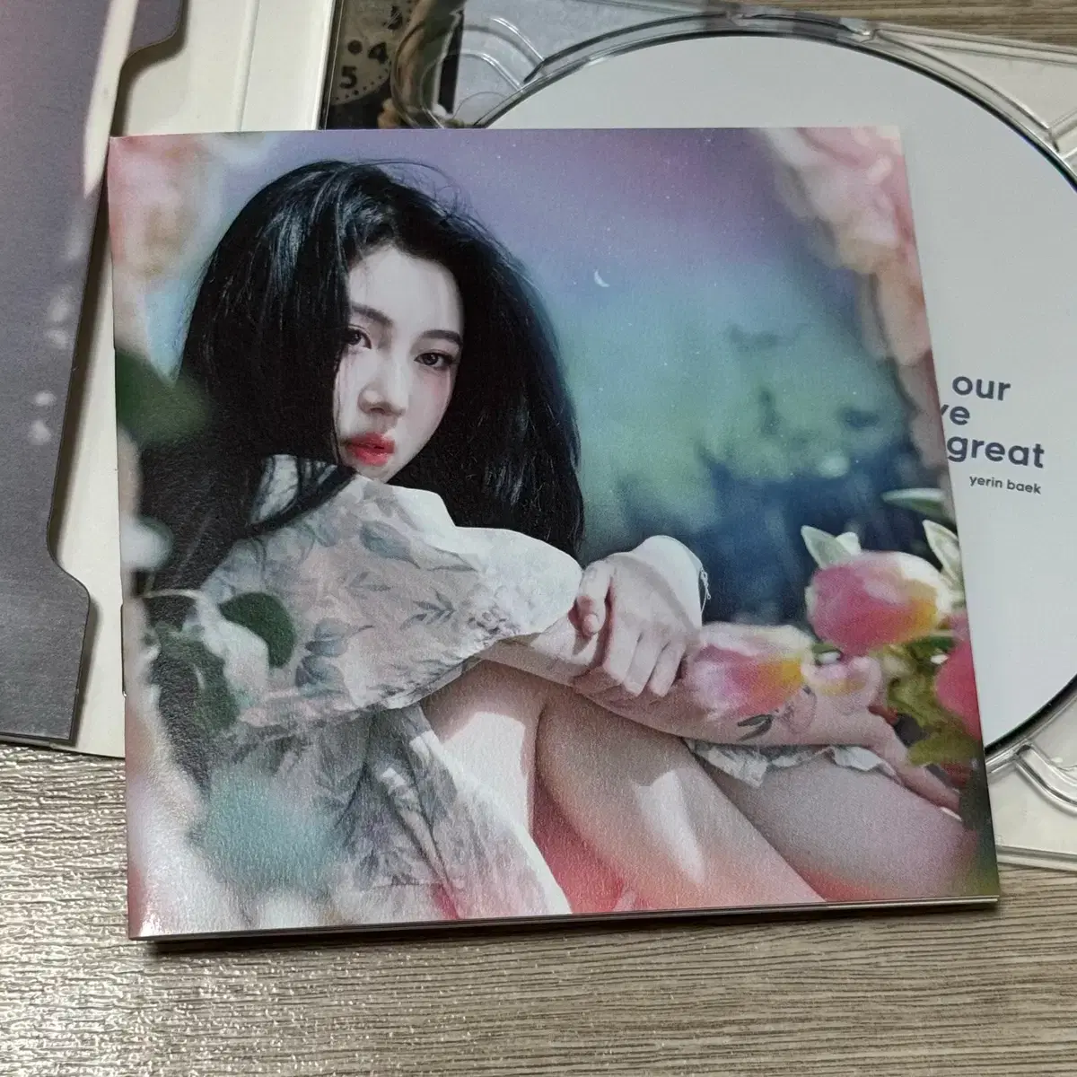 Yerin Baek Our love is great album #백예린앨범,#백예린음반,#백예린