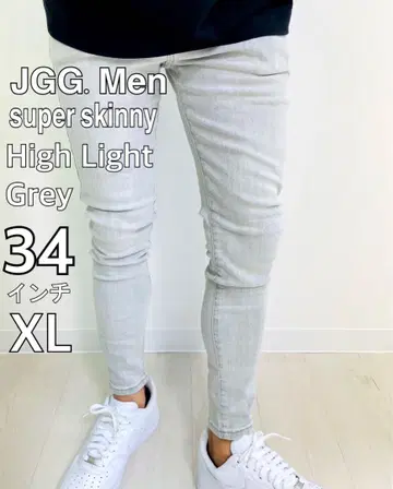 JGG.Men 제깅맨 스키니 팬츠 스키니 데님 hg34b