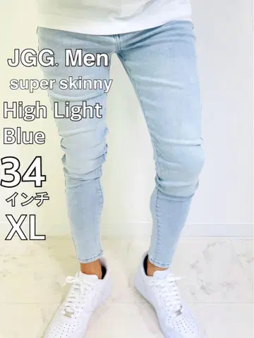 JGG.Men 제깅맨 스키니 팬츠 스키니 데님 hb34b