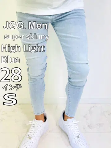 JGG.Men 제깅맨 스키니 팬츠 스키니 데님 hb28b