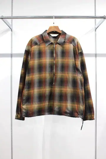 R/C CHECK PULL OVER SHIRT 안셀름 2