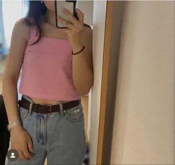 Gajess LINEN TANK 베이지