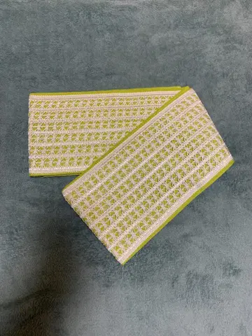 일본제 레이스 반폭 오비 미사용 새상품
