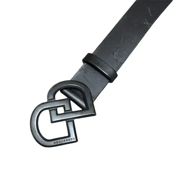 DSQUARED2 정품 가죽 버클 벨트