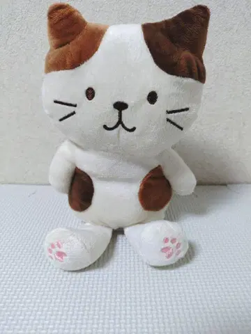 후쿠후쿠 냥코 마네코 애니멀 삼색 고양이 봉제 인형 완구
