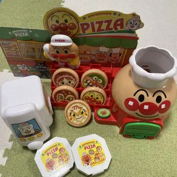 바이크로 배달! 호빵맨 배달 피자집