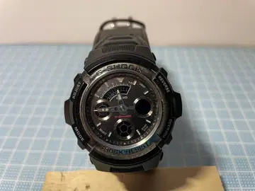 G-SHOCK 아날로그 디지털 시계 블랙