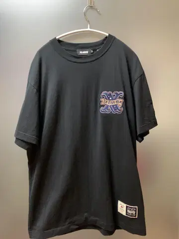 XLARGE 자수 로고 티셔츠 블랙 91 [미사용 새상품] M 사이즈