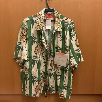 B.C STOCK ORIENTAL ALOHA 커버올 셔츠 L
