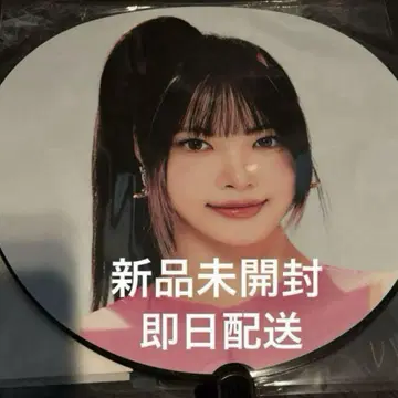은채 EUNCHAE 부채 이미지 피켓 LE SSERAFIM