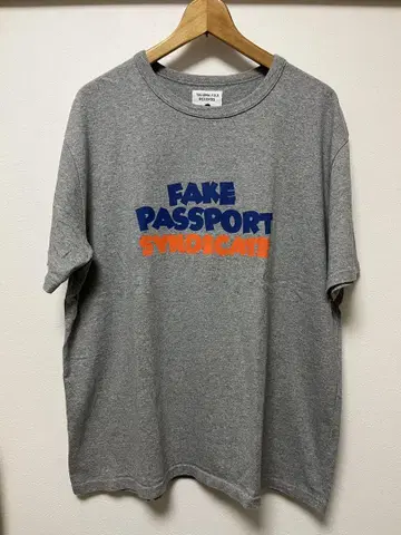 TACOMA FUJI FAKE PASSPORT SYNDICATE 티셔츠